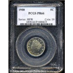 1900[5C] PR66 PCGS.