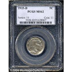 1915-D[5C] MS62 PCGS.