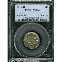 1916-D[5C] MS64 PCGS.
