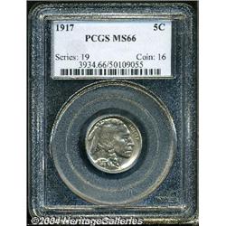 1917[5C] MS66 PCGS.