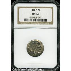 1917-D[5C] MS64 NGC.
