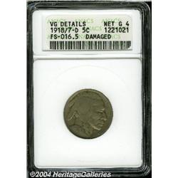 1918/7-D[5C]--Damaged--ANACS. VG Details, Net Good 4.