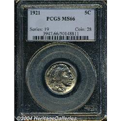 1921[5C] MS66 PCGS.