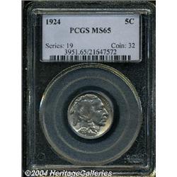 1924[5C] MS65 PCGS.