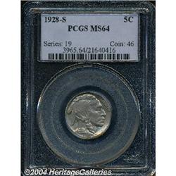 1928-S[5C] MS64 PCGS.