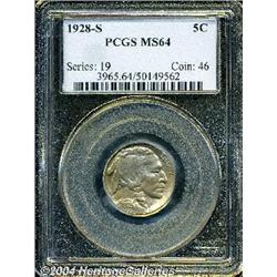 1928-S[5C] MS64 PCGS.