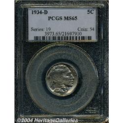 1934-D[5C] MS65 PCGS.