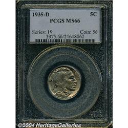1935-D[5C] MS66 PCGS.