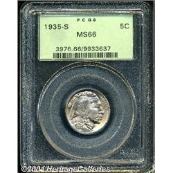 1935-S[5C] MS66 PCGS.