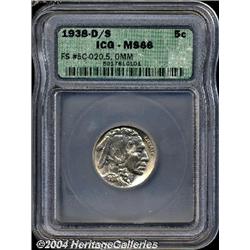 1938-D/S[5C] MS66 ICG.