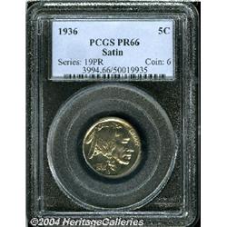 1936[5C] Type One--Satin Finish PR66 PCGS.