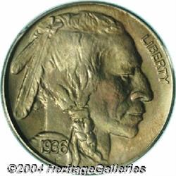 1936[5C] Type One--Satin Finish PR68 PCGS.