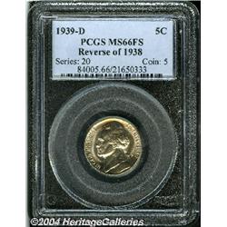 1939-D[5C] Reverse of 1938 MS66 Full Steps PCGS.