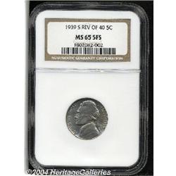 1939-S[5C] Reverse of 1940 MS65 Full Steps NGC.