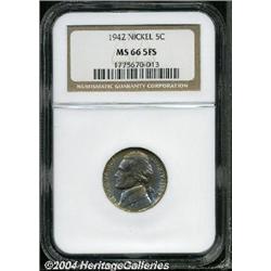 1942[5C] Type One MS66 5 Full Steps NGC.