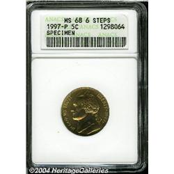1997-P[5C] SMS MS68 Six Steps ANACS.