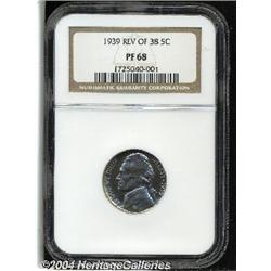 1939[5C] Reverse of 1938 PR68 NGC.