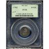 Image 3 : 1792[H10C] Half Disme, Judd-7, Pollock-7, R.4, VF25 PCGS.
