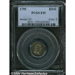 1795[H10C] Fine 15 PCGS.