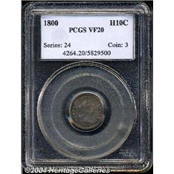 1800[H10C] VF20 PCGS.