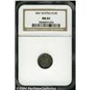 Image 1 : 1837[H10C] Small Date (Flat Top 1) MS64 NGC.