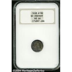 1838[H10C] Large Stars MS64 NGC.