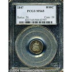 1847[H10C] MS65 PCGS.