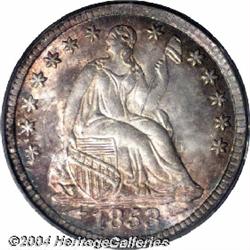 1853-O[H10C] Arrows MS67 PCGS.