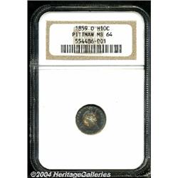 1859-O[H10C] MS64 NGC.