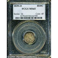 1859-O[H10C] MS65 PCGS.