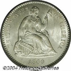 1860[H10C] MS67 PCGS.