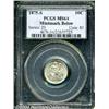 Image 1 : 1875-S[10C] Mintmark Below Bow MS64 PCGS.