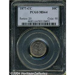 1877-CC[10C] MS64 PCGS.