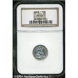 1858[10C] PR61 NGC.