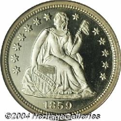 1859[10C] PR65 Deep Cameo NGC.