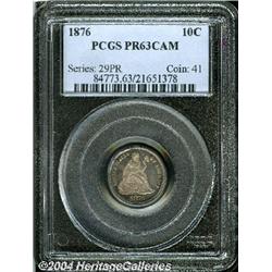 1876[10C] PR63 Cameo PCGS.