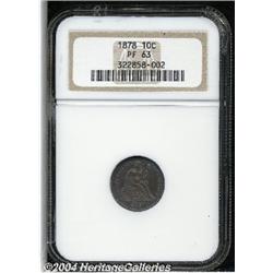 1878[10C] PR63 NGC.