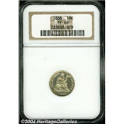 1888[10C] PR65 NGC.