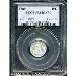 1889[10C] PR64 Cameo PCGS.