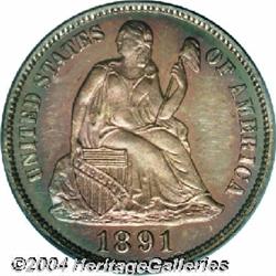 1891[10C] PR66 Cameo PCGS.