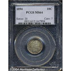 1894[10C] MS64 PCGS.