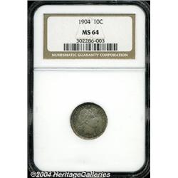 1904[10C] MS64 NGC.