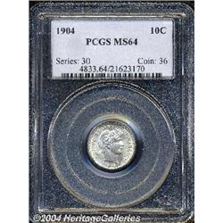 1904[10C] MS64 PCGS.