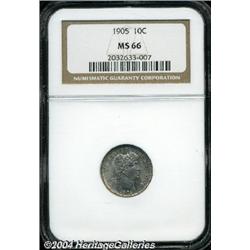 1905[10C] MS66 NGC.