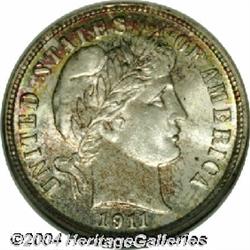 1911-D[10C] MS67 NGC.