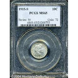 1915-S[10C] MS65 PCGS.