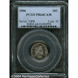 1906[10C] PR64 Cameo PCGS.