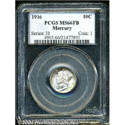 1916[10C] MS66 Full Bands PCGS.