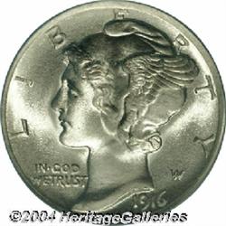 1916[10C] MS68 Full Bands PCGS.