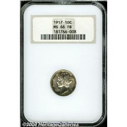 1917[10C] MS66 Full Bands NGC.